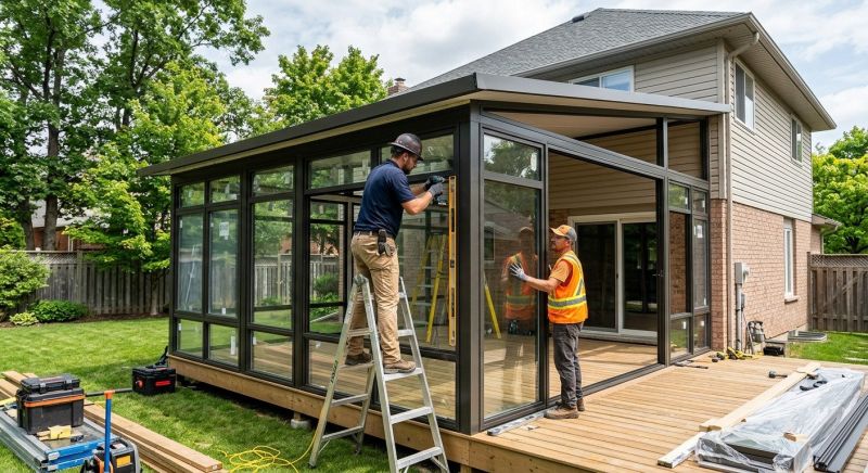 Three Season Room Installation in Longmont, CO